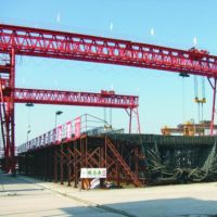 900T架橋機安裝工程系列