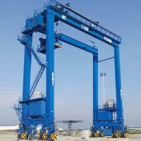 海南輪胎式集裝箱門式起重機