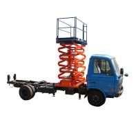 十堰起重機-車載式升降平臺